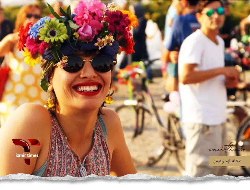 دختران فانتزی دسته گل و عینک دودی